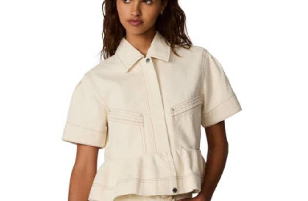 NEW STEVE MADDEN haezel jacket in natural